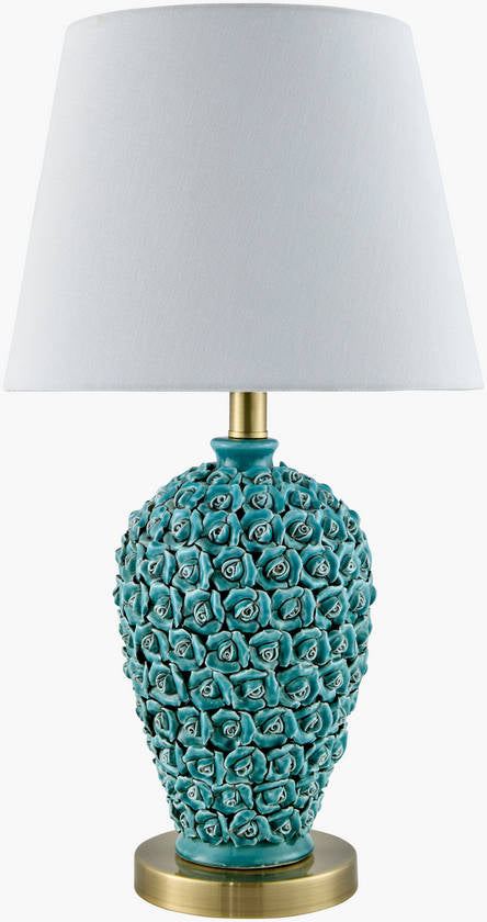 Dalina Traditional Green Table Lamp