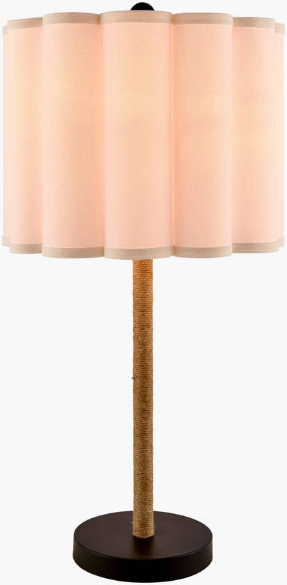Taira Traditional Beige Table Lamp