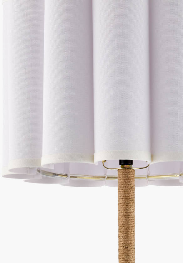 Taira Traditional Beige Table Lamp