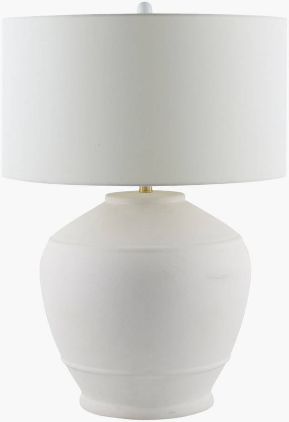 Donathan Traditional White Table Lamp