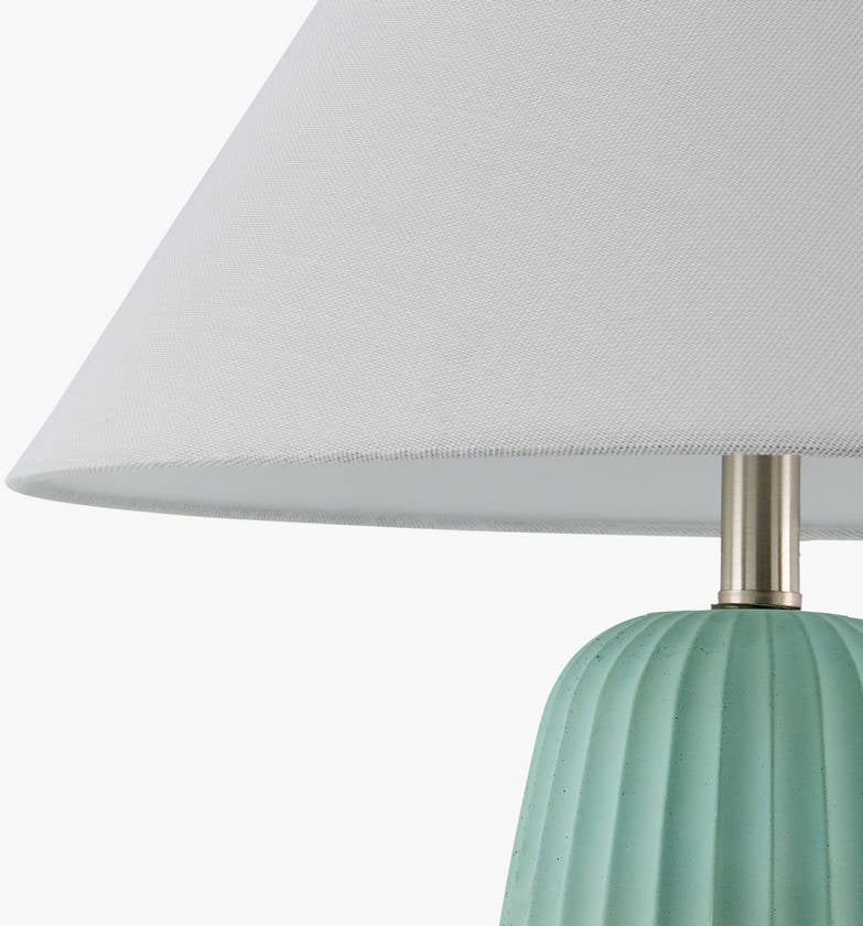 Danita Rustic Green Table Lamp