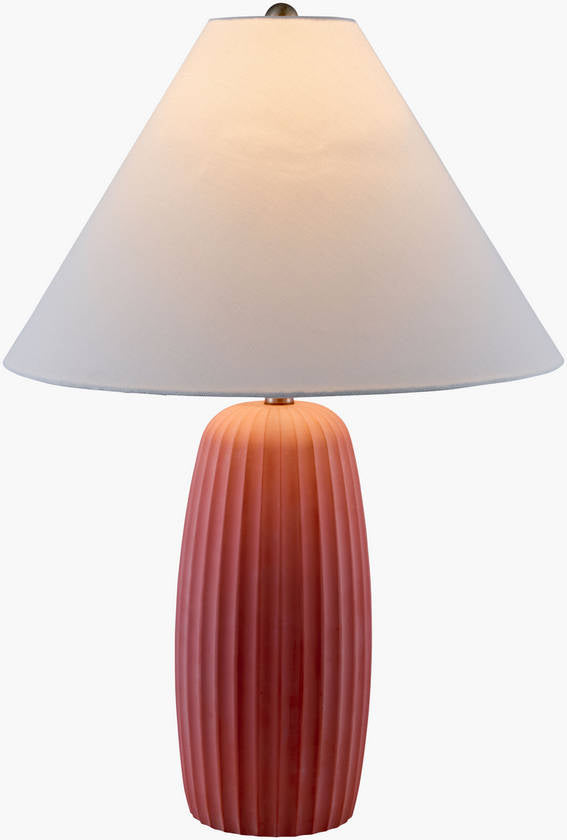 Danita Rustic Brick Table Lamp