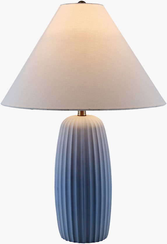 Danita Rustic Blue Table Lamp