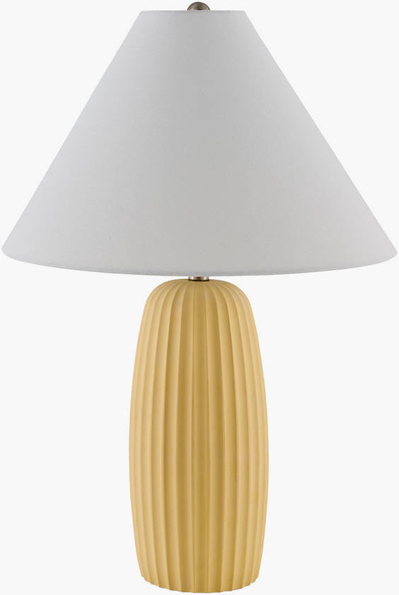 Danita Rustic Yellow Table Lamp