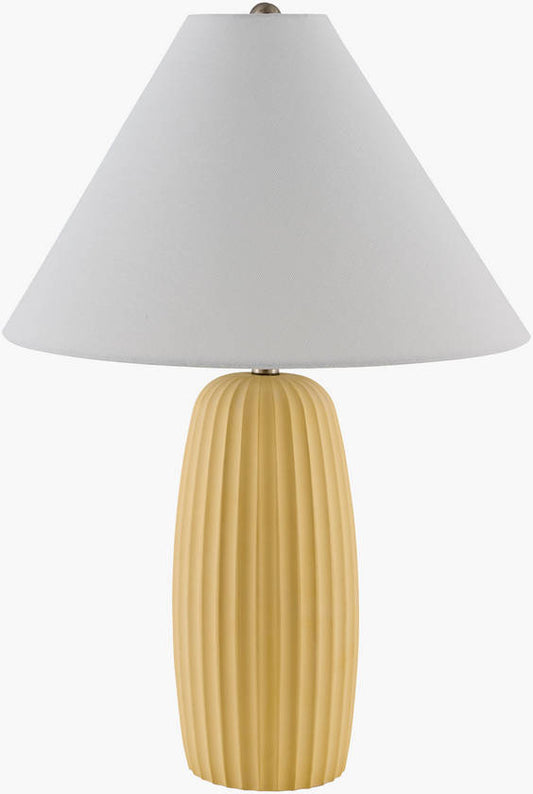 Danita Rustic Yellow Table Lamp