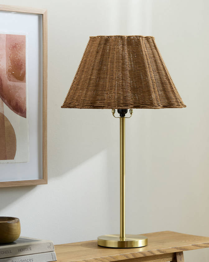Colson Cottage Metallic - Brass Table Lamp