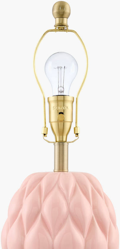 Aliza Cottage Pink Table Lamp