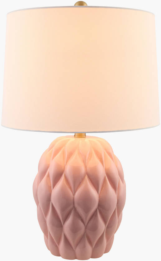 Aliza Cottage Pink Table Lamp