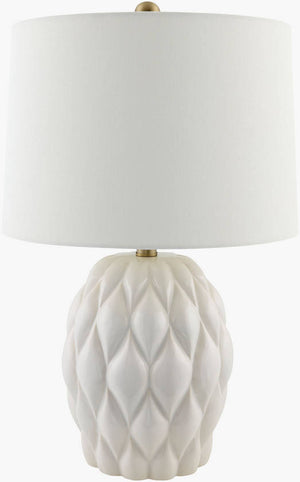 Aliza Cottage White Table Lamp