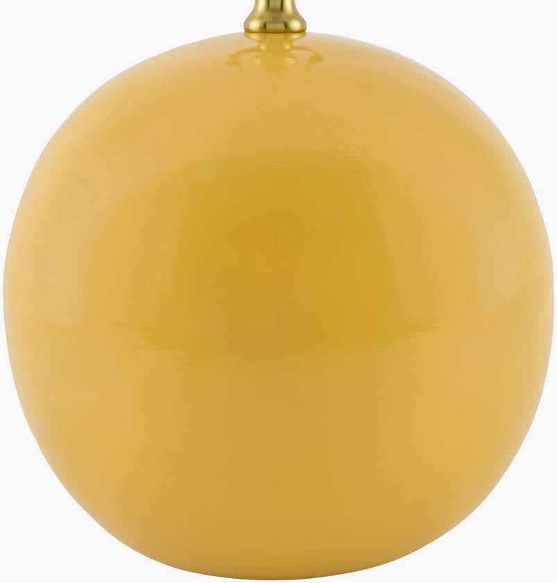 Saundra Traditional Yellow Table Lamp