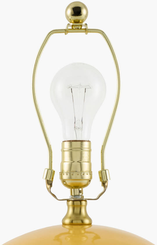 Saundra Traditional Yellow Table Lamp