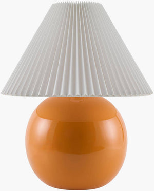 Saundra Traditional Orange Table Lamp