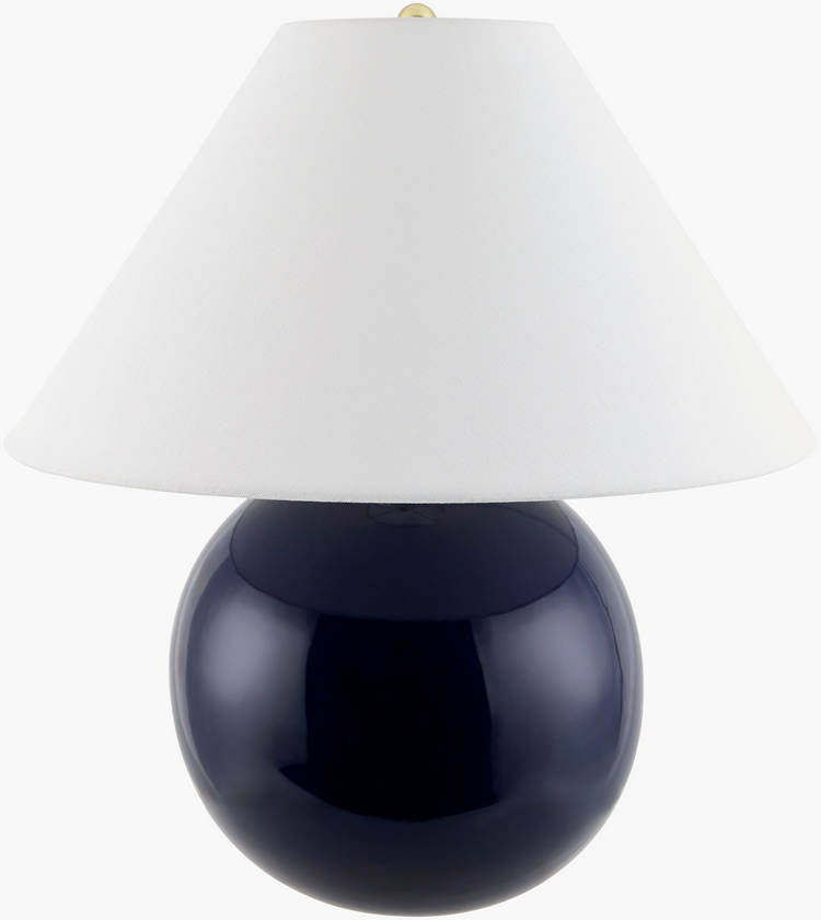 Shareka Traditional Dark Blue Table Lamp