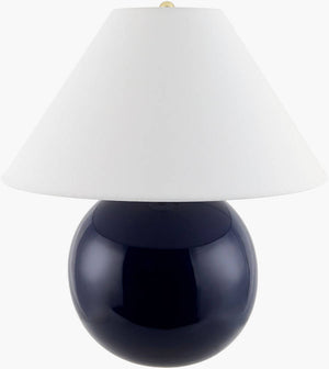 Shareka Traditional Dark Blue Table Lamp