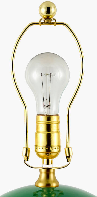 Shareka Traditional Green Table Lamp