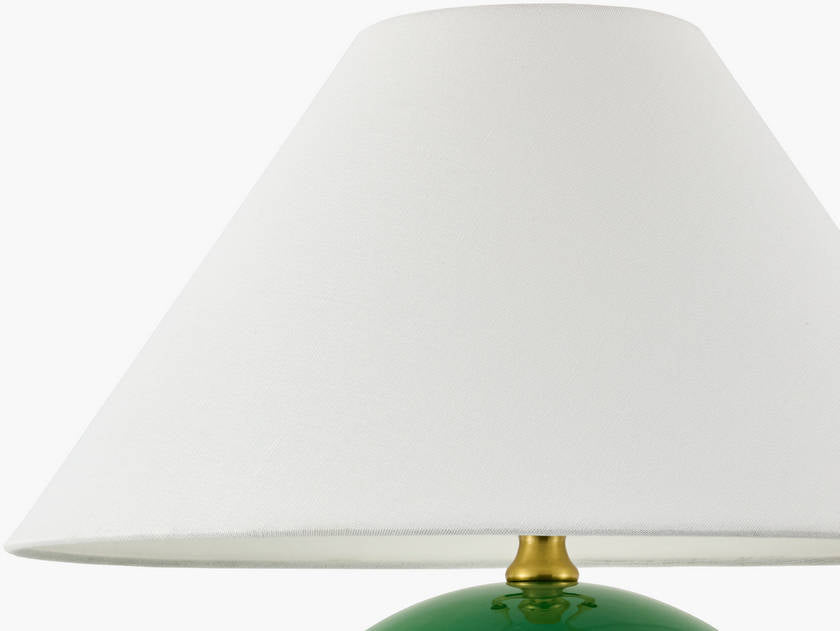 Shareka Traditional Green Table Lamp