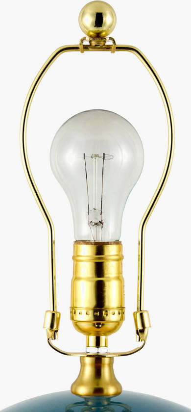 Shareka Traditional Blue Table Lamp