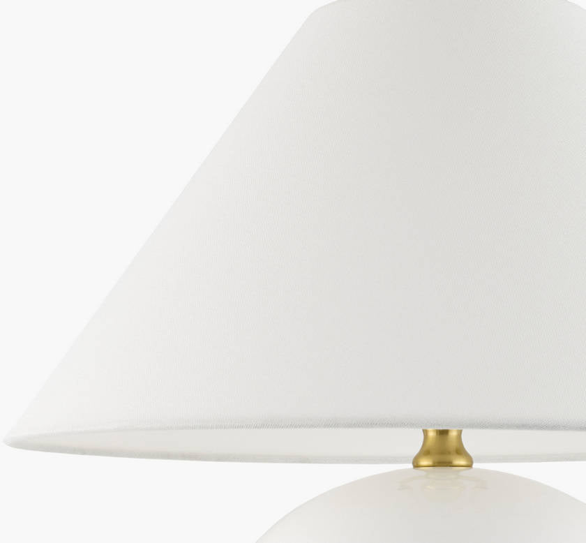 Shareka Traditional White Table Lamp