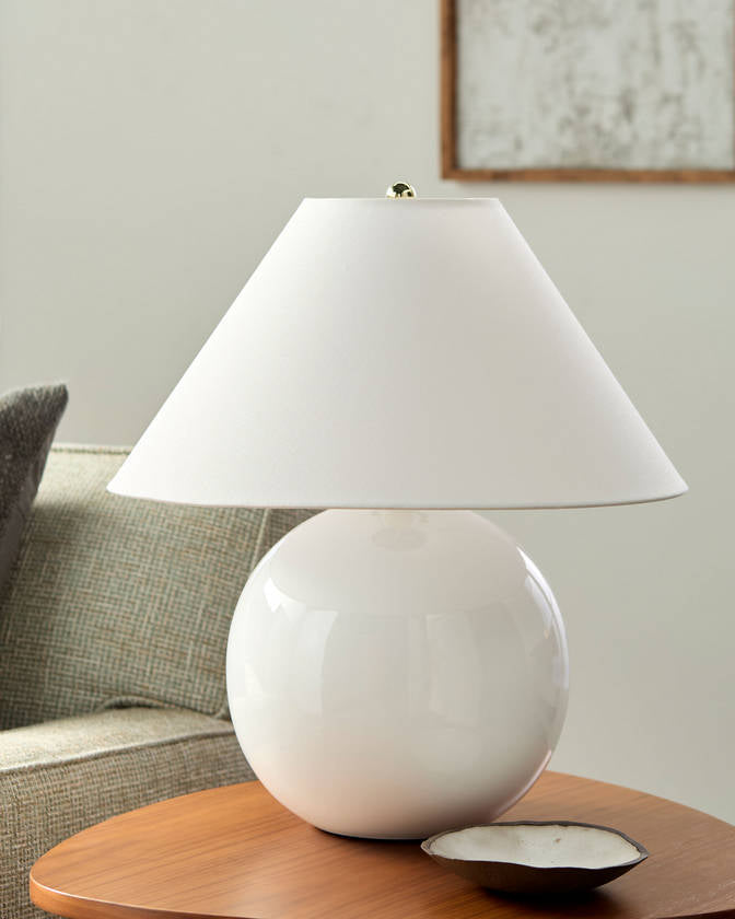 Shareka Traditional White Table Lamp
