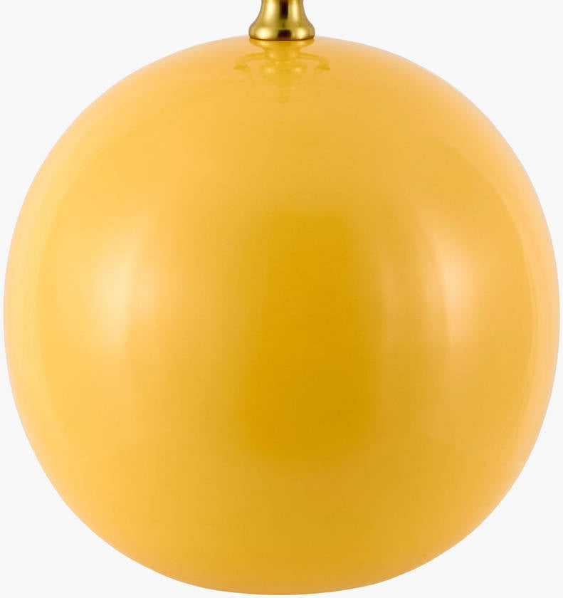Shareka Traditional Yellow Table Lamp