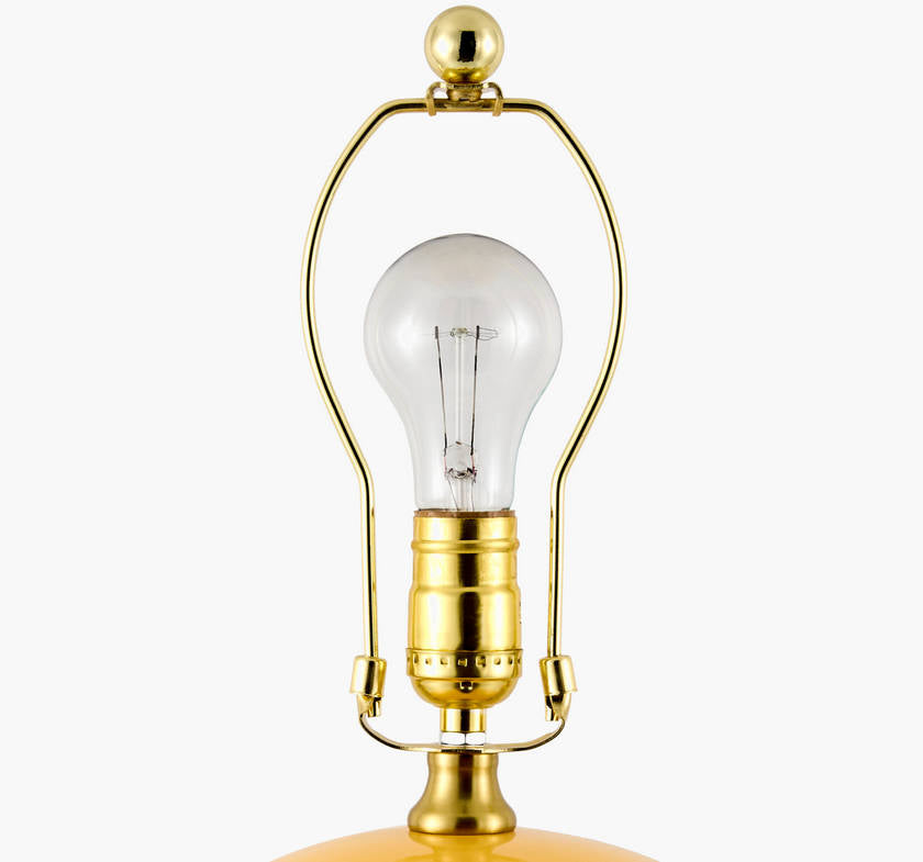Shareka Traditional Yellow Table Lamp