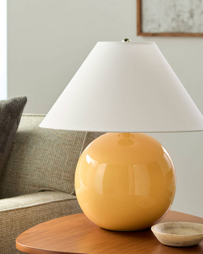 Shareka Traditional Yellow Table Lamp