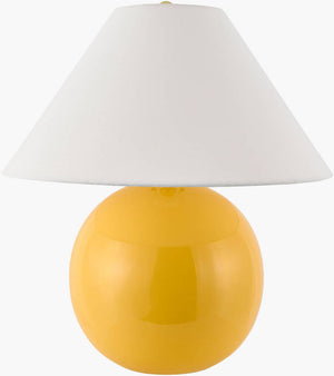 Shareka Traditional Yellow Table Lamp