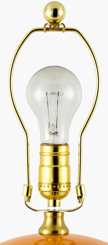 Shareka Traditional Orange Table Lamp