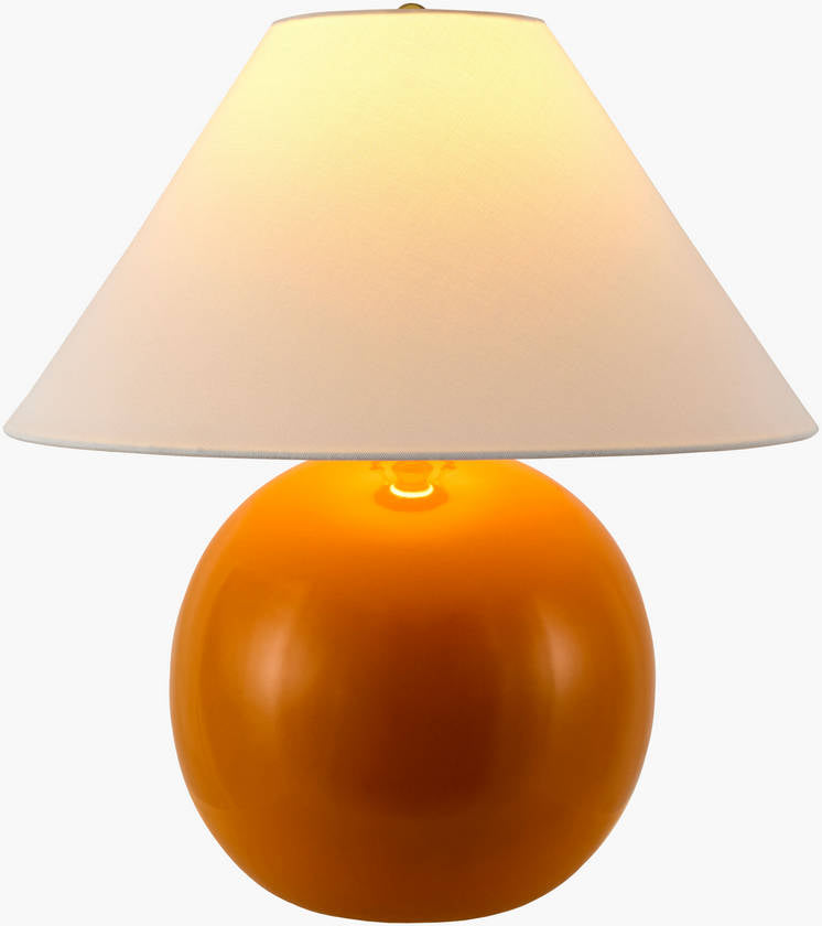 Shareka Traditional Orange Table Lamp