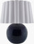Lajoya Traditional Dark Blue Table Lamp