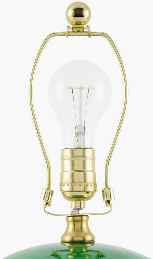 Lajoya Traditional Green Table Lamp