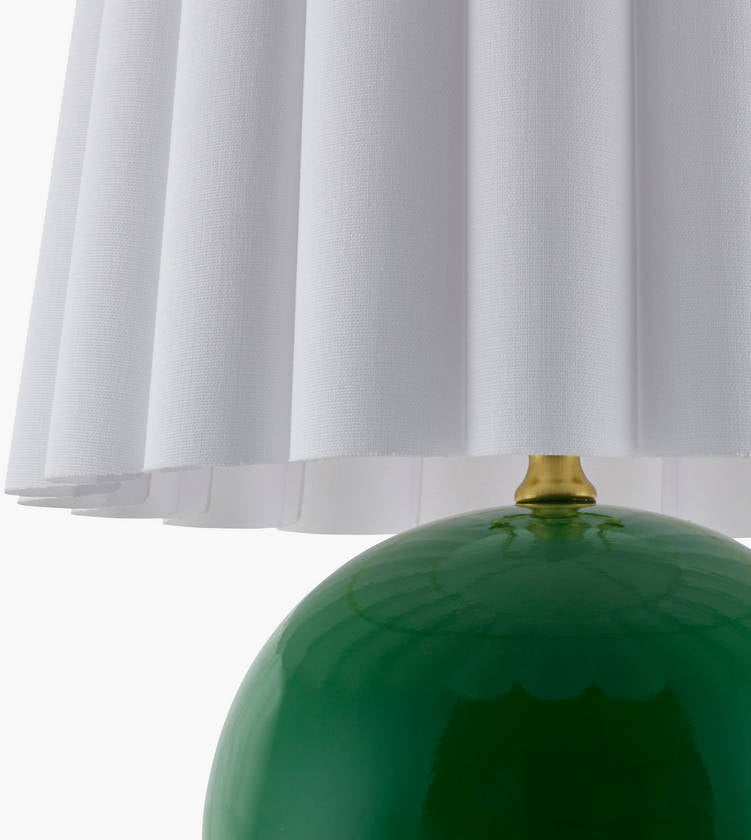 Lajoya Traditional Green Table Lamp