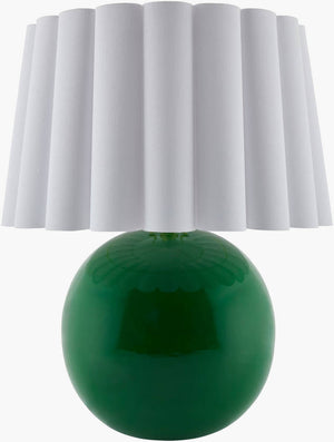 Lajoya Traditional Green Table Lamp