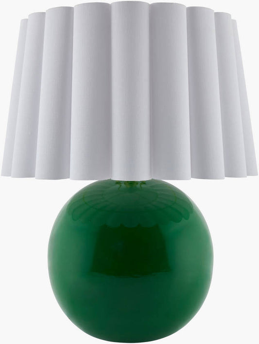 Lajoya Traditional Green Table Lamp