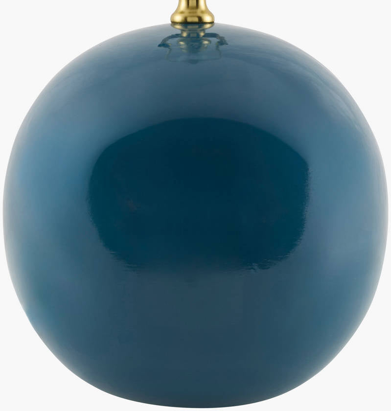 Lajoya Traditional Blue Table Lamp