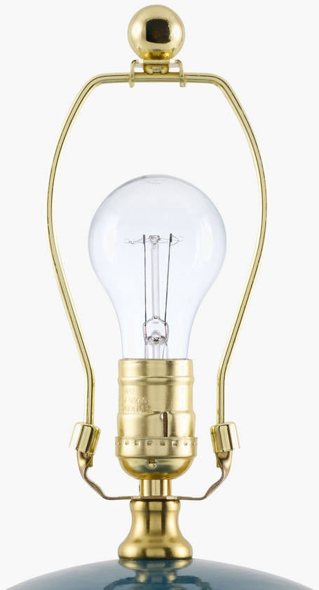 Lajoya Traditional Blue Table Lamp