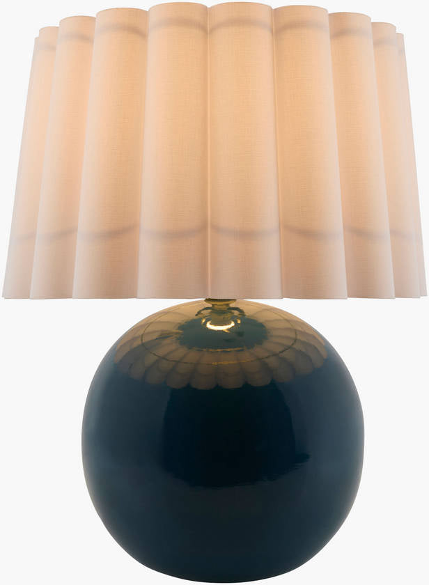 Lajoya Traditional Blue Table Lamp