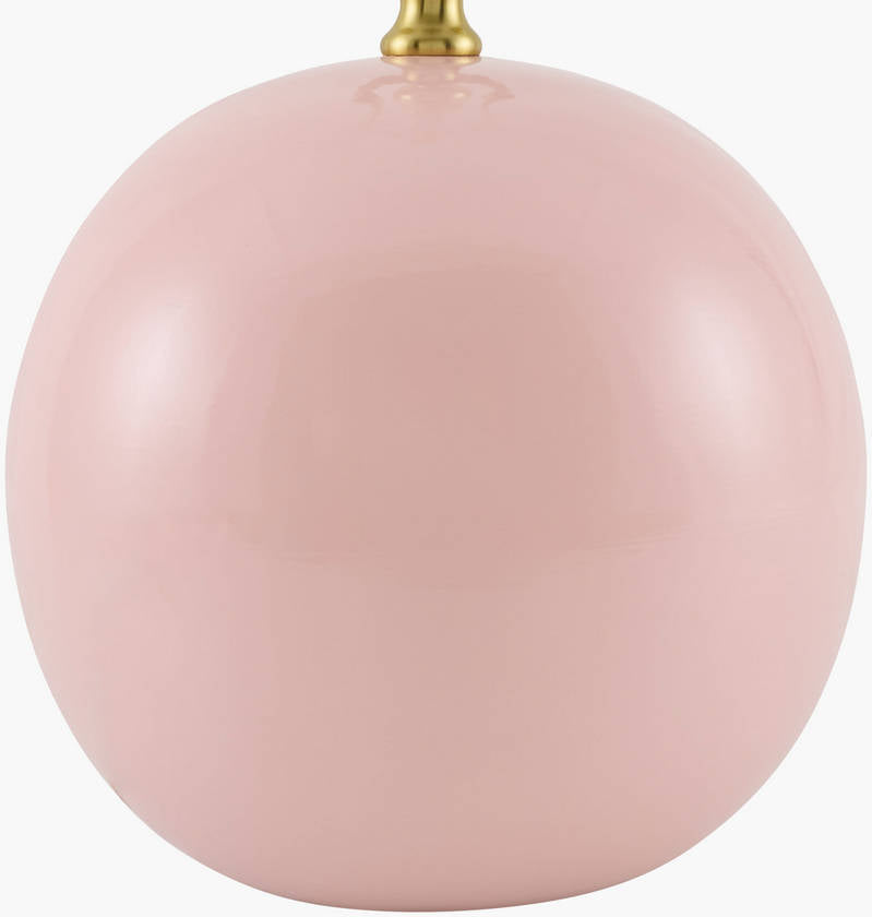 Lajoya Traditional Pink Table Lamp