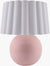 Lajoya Traditional Pink Table Lamp