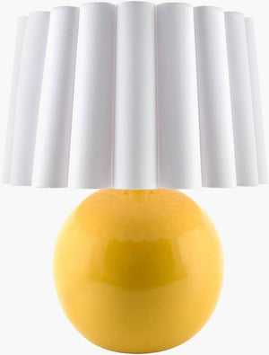 Lajoya Traditional Yellow Table Lamp