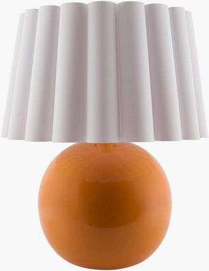 Lajoya Traditional Orange Table Lamp