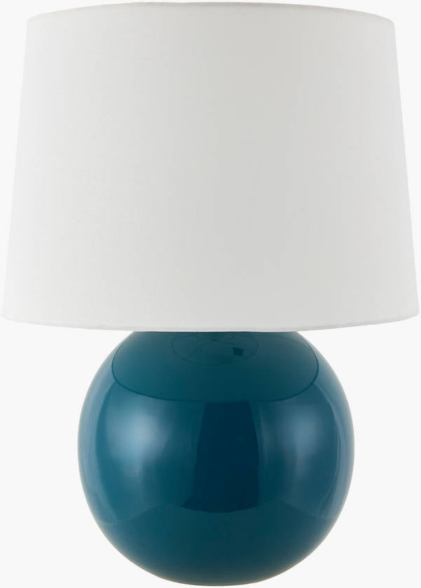 Demetris Traditional Blue Table Lamp