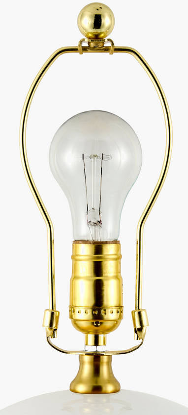 Demetris Traditional White Table Lamp