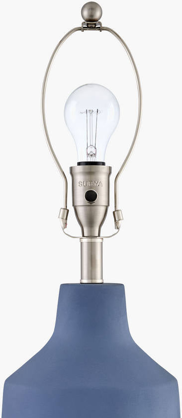 Lenord Cottage Blue Table Lamp