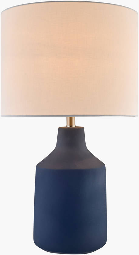 Lenord Cottage Blue Table Lamp