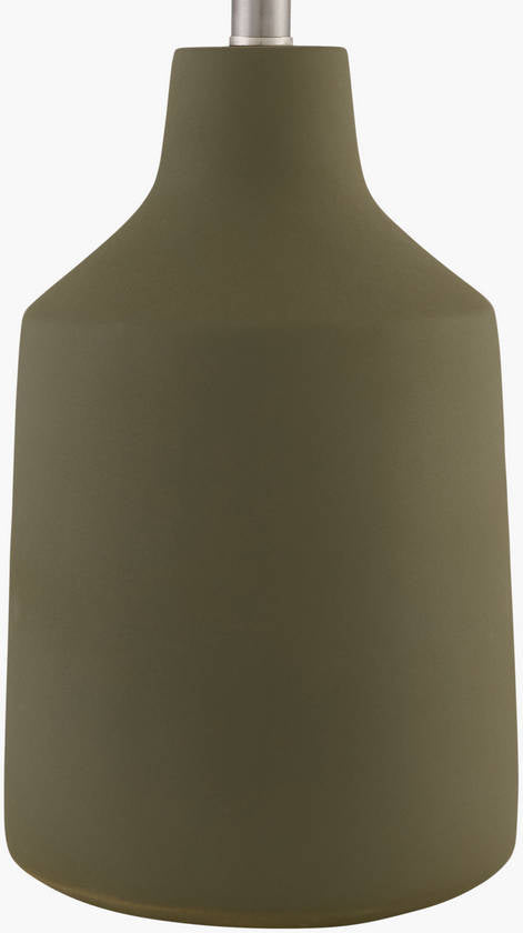 Lenord Cottage Dark Green Table Lamp