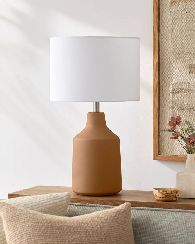Lenord Cottage Brick Table Lamp
