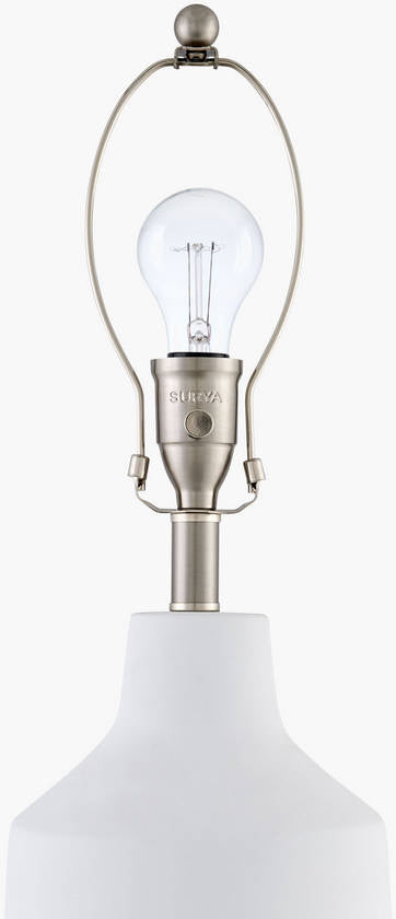 Lenord Cottage White Table Lamp