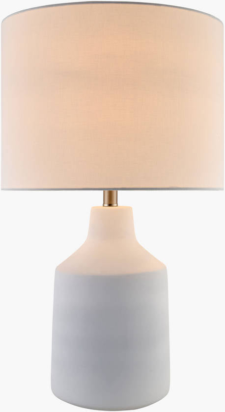 Lenord Cottage White Table Lamp