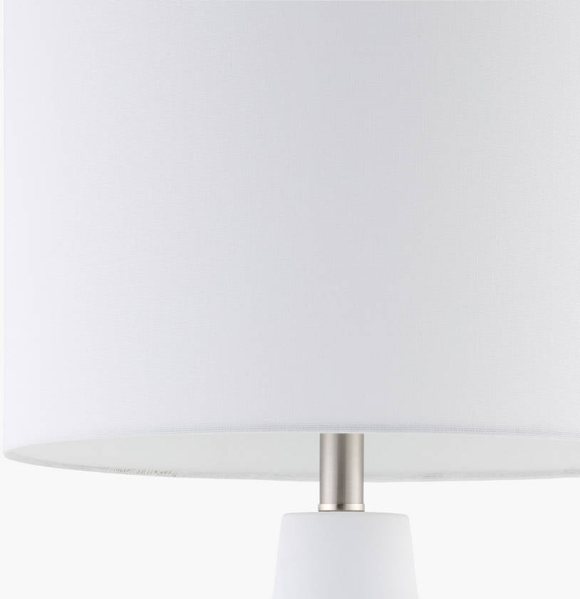 Lenord Cottage White Table Lamp